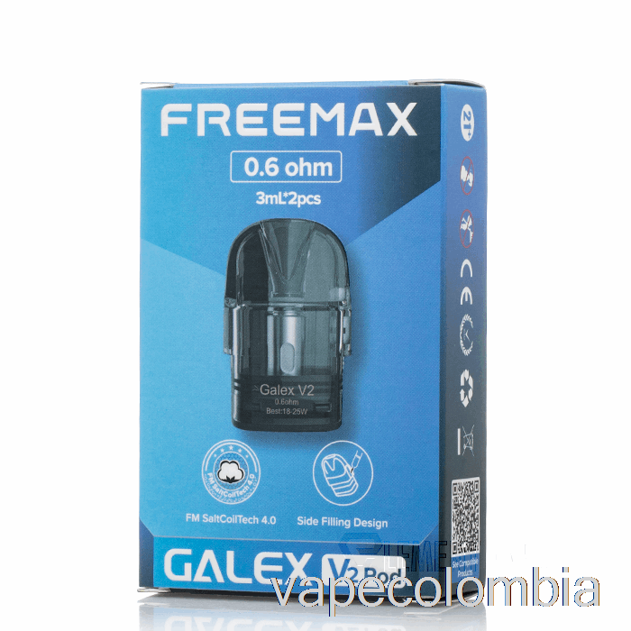 Vape Desechable Freemax Galex V2 Vainas De Repuesto 0.6ohm Galex V2 Vainas